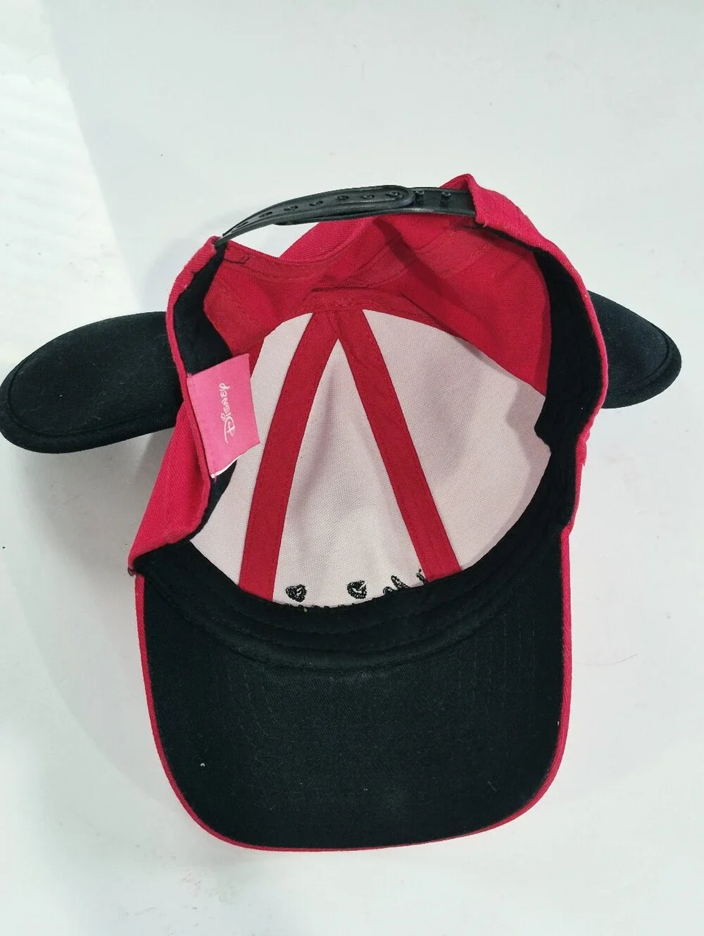 Minnie Mouse Red Polka Bow Baseball Cap